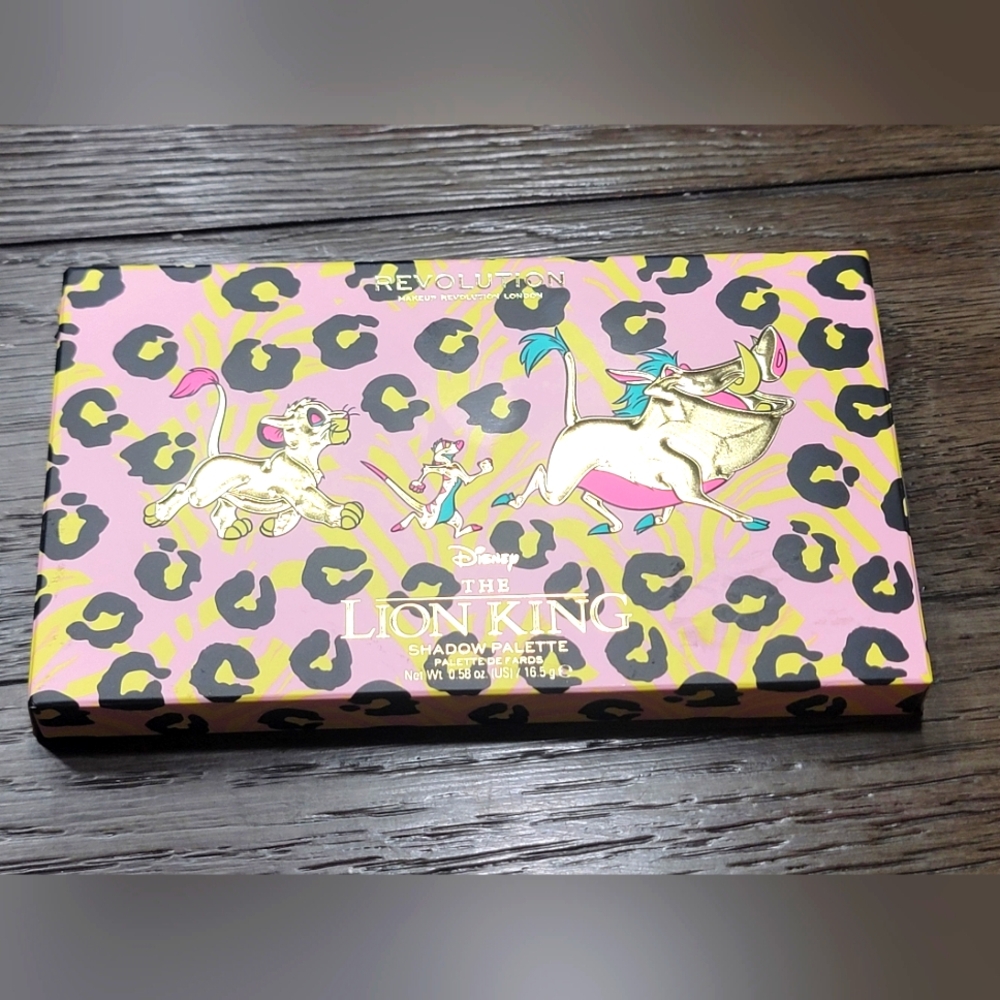 Revolution makeup Disney The Lion King Eyeshadow Palette